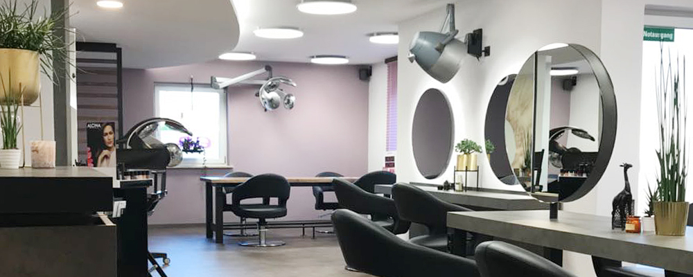 Der Salon von innen
